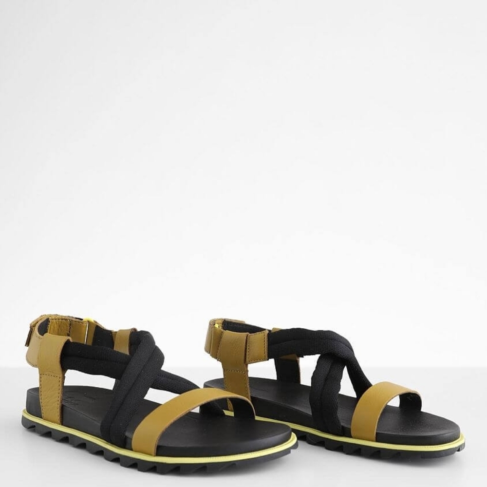 Sorel Roaming Decon Sandal Dioxide Color Gold Women's Size 8 Outdoors Hiking